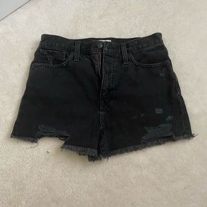 Madewell mom jean shorts